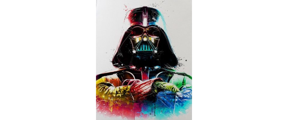 FLURO DARTH VADER