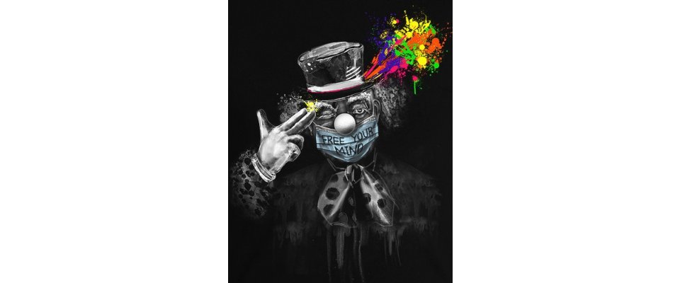 FREE YOUR MIND в маске