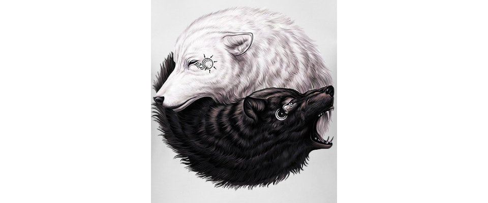 ДВА ВОЛКА WHITE