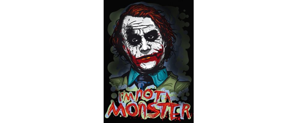 I AM NOT A MONSTER BLACK