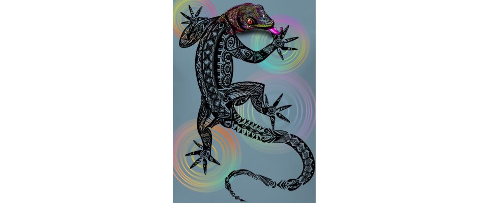LIZARD CЕРО-ГОЛУБОЙ