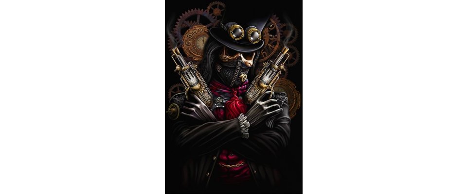 STEAMPUNK SKELETON