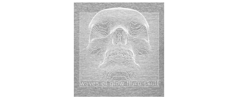 3D ЧЕРЕП GREY