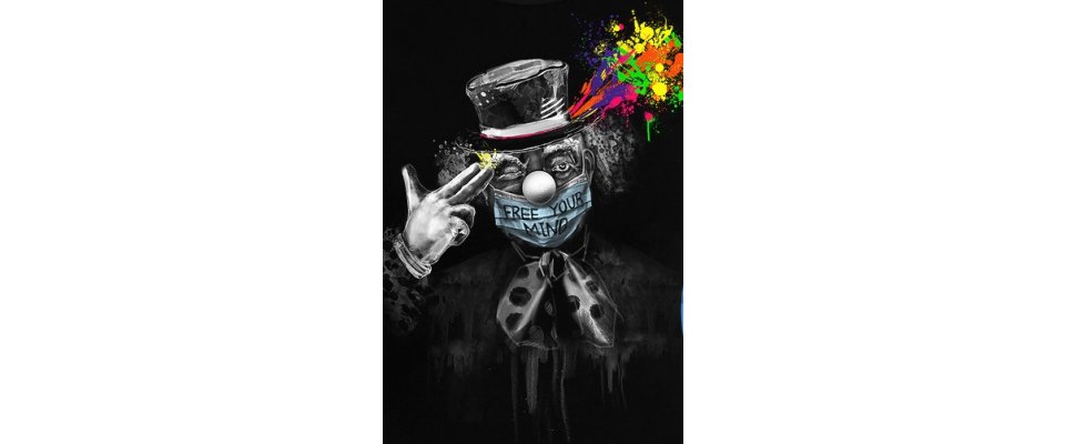 FREE YOUR MIND в маске
