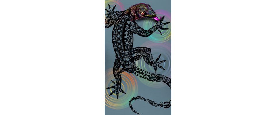 LIZARD CЕРО-ГОЛУБОЙ